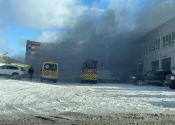 Stórbruni í Hafnarfirði